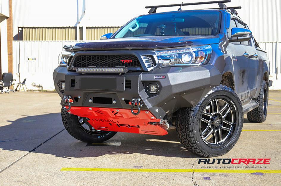 TOYOTA HILUX N80 4WD MO922 FOLSOM GLOSS BLACK MILLED